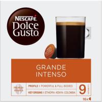 Café grande intenso NESCAFÉ Dolce Gusto, caja 16 monodosis