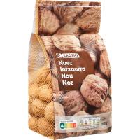 Nuez con cáscara EROSKI, malla 500 g