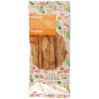 Palitos con pipas EROSKI, pack 2x67 g