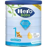 Leche en polvo HERO BABY NUTRASENSE 1, lata 800 g