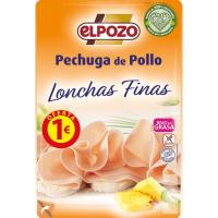 Pechuga de pollo lonchas finas ELPOZO, bandeja 85 g