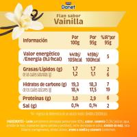 Flan de vainilla DANONE, pack 4x110 g