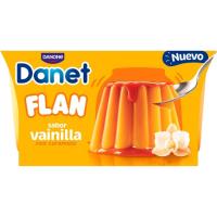 Flan de vainilla DANONE, pack 4x110 g
