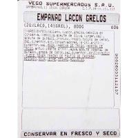 Empanada lacon con grelos APTC, 800 g