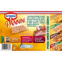 Pannini crispy bacón DR OETKER, caja 250 g