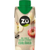 Zumo de manzana ecológica ZÜ, brik 33 cl