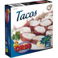 Tacos al ajillo ORBE, frasco 266 g