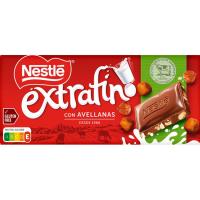 Chocolate con avellanas NESTLÉ, tableta 123 g