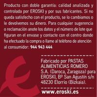 Espirales de cocción rápida EROSKI, paquete 500 g