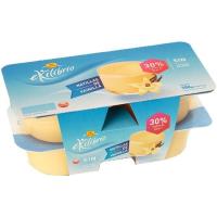 Natillas de vainilla sin azúcar REINA, pack 4x125 g