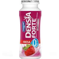 Yogur sabor fresa 0% DENSIA Forte, pack 4x100 g