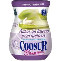 Salsa sin huevo-sin lactosa COOSUR, frasco 450 ml