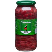 Alubia roja cocida LA ASTURIANA, frasco 400 g