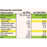 Yogur sabor fresa-limón-coc-maced.EROSKI basic, pack 12x125g