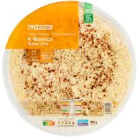 Pizza maxi de 4 quesos EROSKI, 1 ud, 580 g