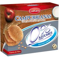 Galleta Campurriana 0% azúcares CUÉTARA, caja 400 g