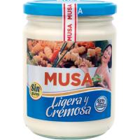 Salsa ligera MUSA, frasco 400 ml