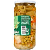 Mezcla de verduras EROSKI, frasco 425 g