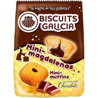 Mini-magdalena de chocolate BISCUITS, bolsa 180 g