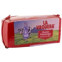 Queso barra flamengo LA VAQUERA, al corte, compra mínima 250 g