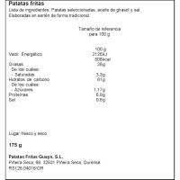 Patatas fritas GUAYS, bolsa 175 g