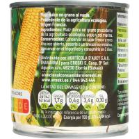 Maíz EROSKI BIO, pack 2x140 g