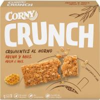 Barrita crujientes de avena y miel CORNY línea, caja 120 g