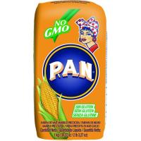 Harina de maíz amarilla PAN, paquete 1 kg