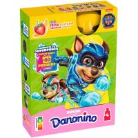 Bebedino pouch sabor fresa-plátano DANONINO, pack 4x70 g