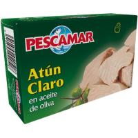 Atún claro en aceite de oliva PESCAMAR, lata 220 g