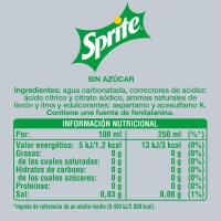 Refresco de lima-limón SPRITE Zero, botella 2 litros