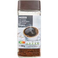 Café soluble clásico EROSKI, frasco 100 g