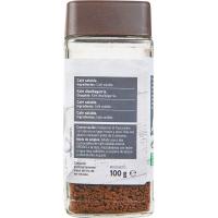 Café soluble clásico EROSKI, frasco 100 g