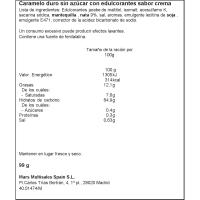 Caramelo tradicional sin azúcar SOLANO, bolsa 99 g