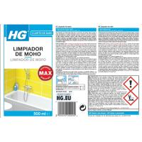 Limpiador de moho HG, pistola 500 ml