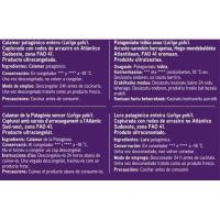 Calamar patagónico entero EROSKI, bolsa 450 g