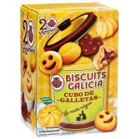 Cubo de galletas BISCUITS GALICIA, caja 1,2 kg