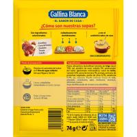 Sopa de ternera GALLINA BLANCA, pack 3x74 g