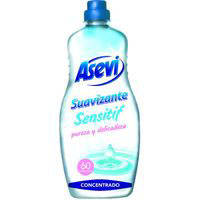 Suavizante concentrado sensitif ASEVI, botella 60 dosis