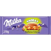 Chocolate con avellanas MILKA, tableta 270 g