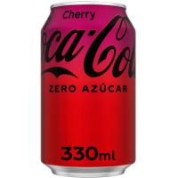 Refresco Cherry Coke Zero COCA COLA, lata 33 cl