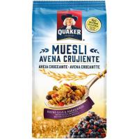 Granola de avena crujiente-arándanos-goji QUAKER, bolsa 350 g