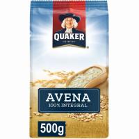 Copos de avena integral QUAKER, caja 500 g