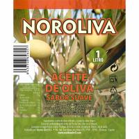 Aceite de oliva suave NOROLIVA, botella 1 litro