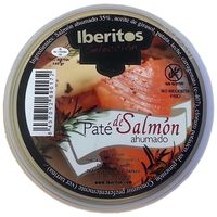 Paté de salmón ahumado IBERITOS, tarrina 140 g