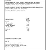 Androlla TORRE DE NUÑEZ, pieza aprox. 450 g