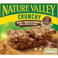 Barritas de avena-chocolate negro NATURE VALLEY, caja 210 g Barritas de avena-chocolate negro NATURE VALLEY, caja 210 g
