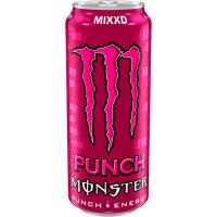 Bebida energética Punch MONSTER, lata 50 cl