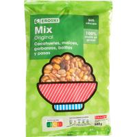 Mix de frutos secos original EROSKI, bolsa 500 g