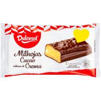 Milhojas de cacao DULCESOL, paquete 150 g